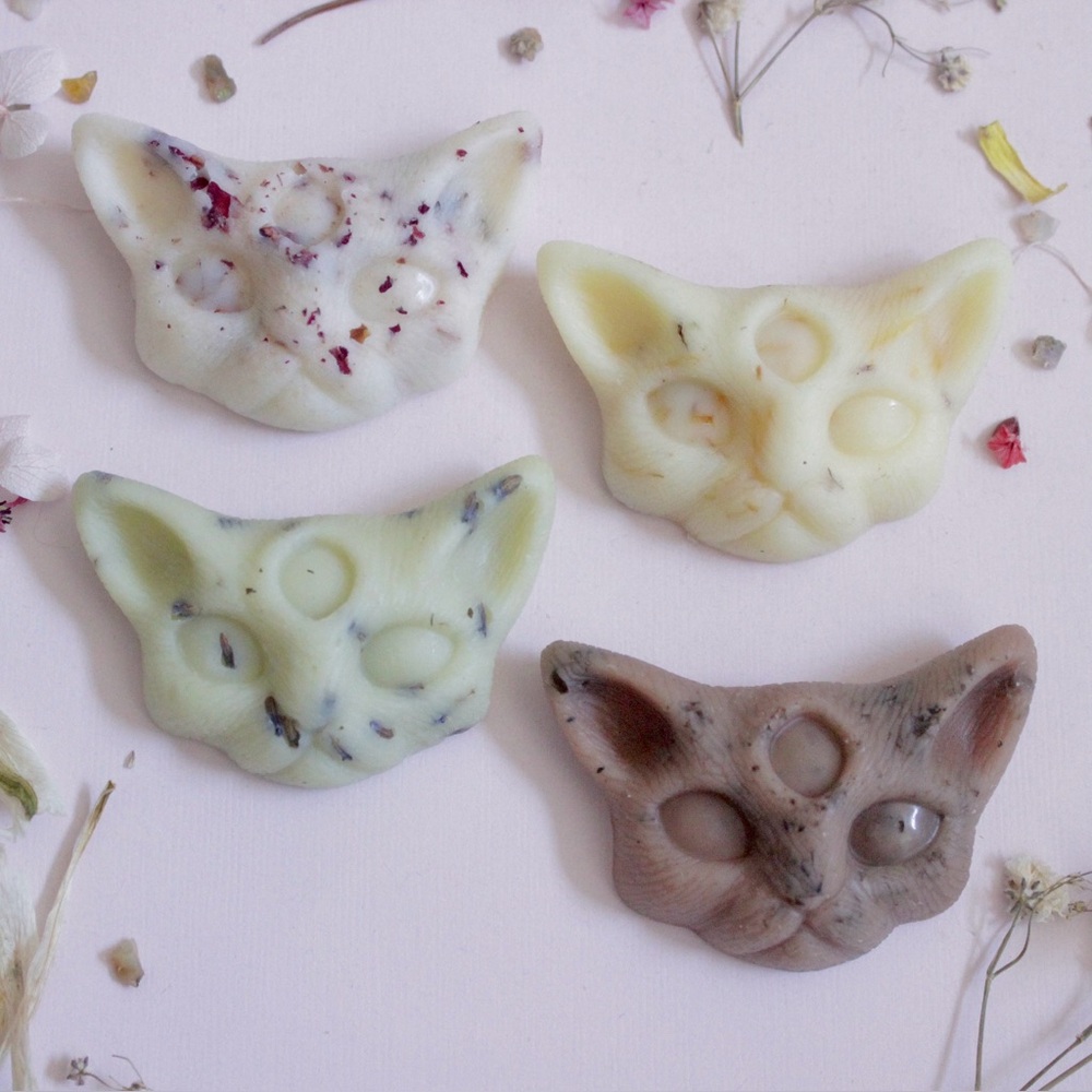 Handmade Eco-Friendly Meditation Wax Melts with Essential Oils and Beeswax